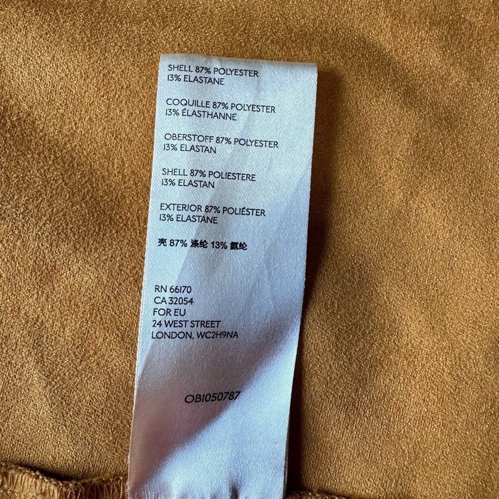 Anthropologie Golden High-Low Skirt - Picture 12 of 14